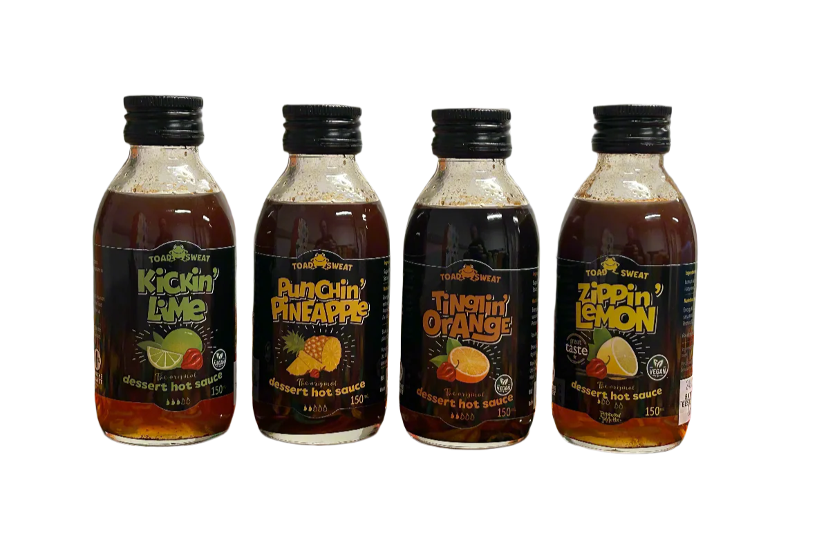 Set of any three of our 150ml Habanero Sauces